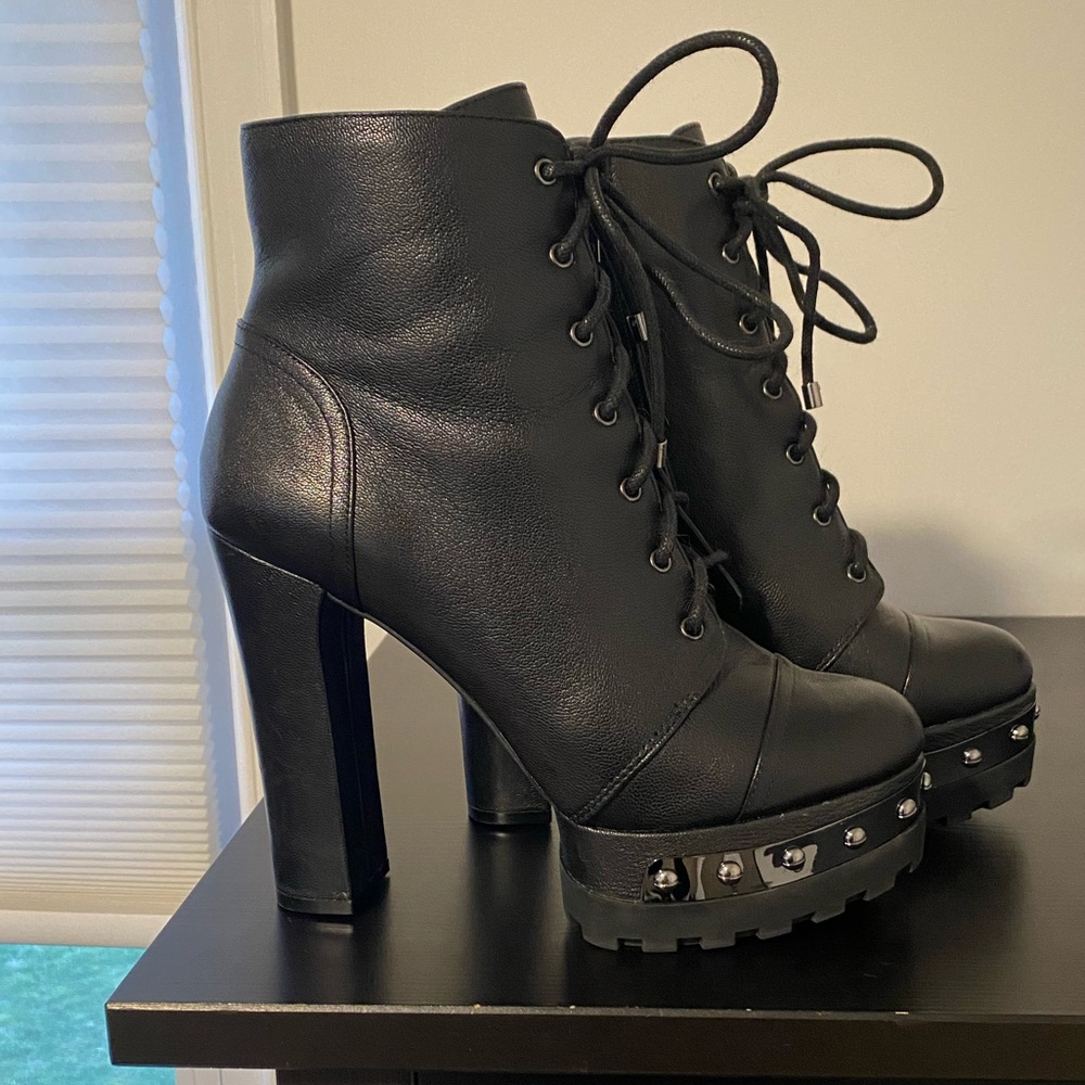 Jessica Simpson Irella Combat Boots